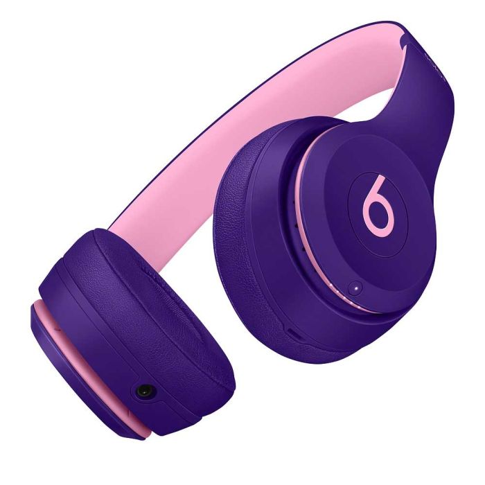 Refurbished Apple Beats Solo3 Wireless On-Ear Headphone - Pop Violet, B |  Refurbmac